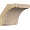 Ekena Millwork 6"W x 6"D x 6"H Imperial Rough Sawn Knee Brace, Douglas Fir BRC06X06X06IMP00RDF - alternate 1